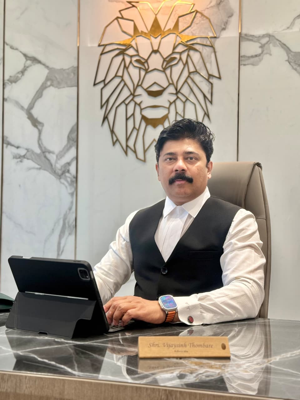 Advocate Vijaysinh in professional setting